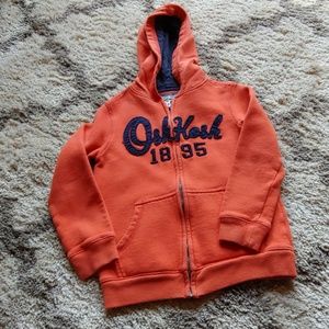 Oshkosh boys size 7 hoodie sweatshirt